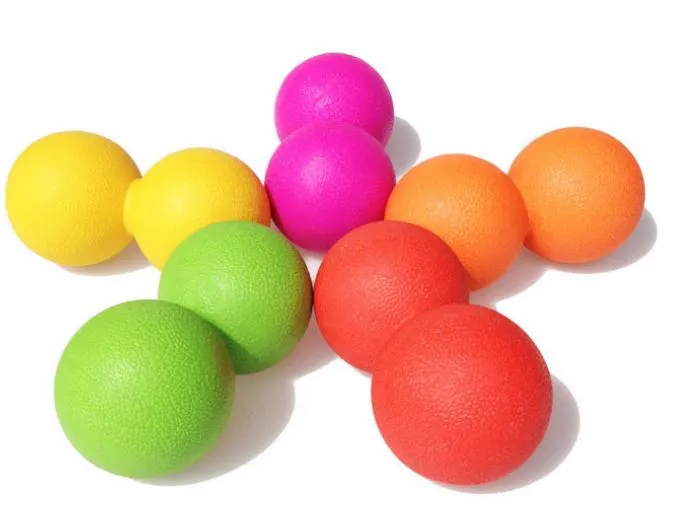 TPE Fitnesa zemesriekstu masāžas bumba